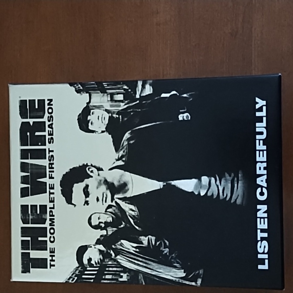 The Wire Season 1 DVD Set HBO Crime Drama 13 Episodes Idris Elba English Spanish